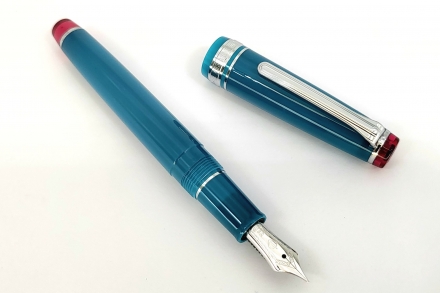 ZHONGLI Negative Pressure Fountain Pen MIANMIAN 494 Resin Transparent Pen Body Quality EF/F Nib for Wrting & Correction Calligraphy Pen 