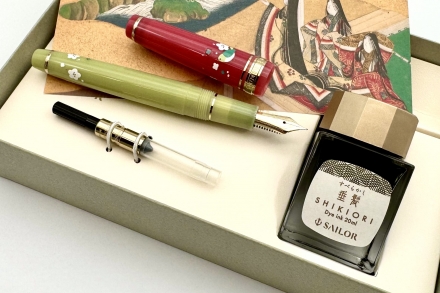 Handmade Elegant Bamboo Fountain Pen With Ink Refill Converter – Too Shiny  For Ya