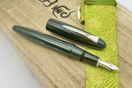 Handmade Coffee Tree Cigar Ballpoint 2024 Pen with Chrome Plating