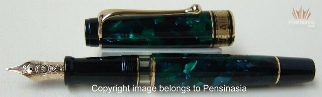 Aurora Fountain Pen Optima Brasil 500 Years, Green And Gold, Limited  Edition