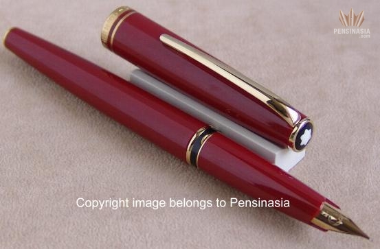 Montblanc red 2025 fountain pen