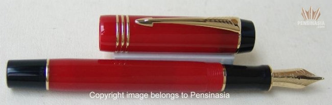 Parker Special Edition Duofold 100th Anniversary Big Red Fountain Pen