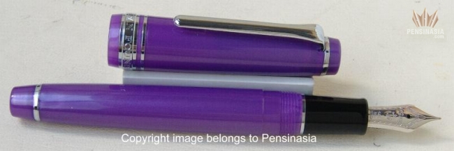 Stylo-plume Sailor Professional Gear slim Silver Metallic Violet