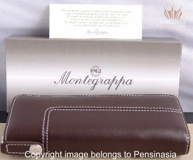 Montegrappa Lamb Leather Pen Case – 2 Pen Case, Red – The Nibsmith