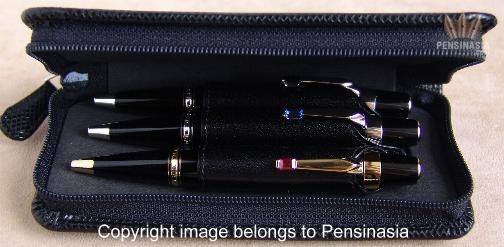 Montblanc 3 pen pouch hotsell