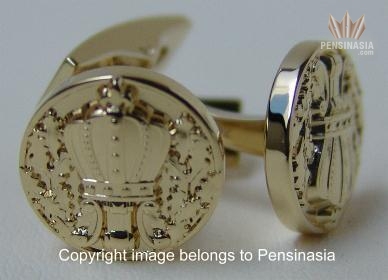 S.T. Dupont black lacquer and silver cufflinks – Luxury cufflinks