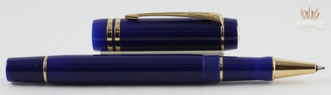 Parker 92332 Duofold Lapis Lazuli Gold Trim Ballpoint Pen