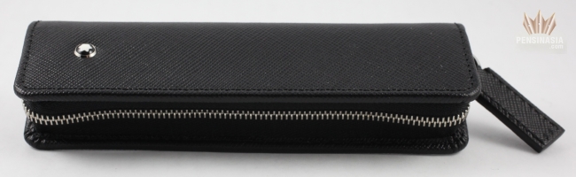 Montblanc Meisterstuck 4810 2-Pen Pouch Black Leather D 129259