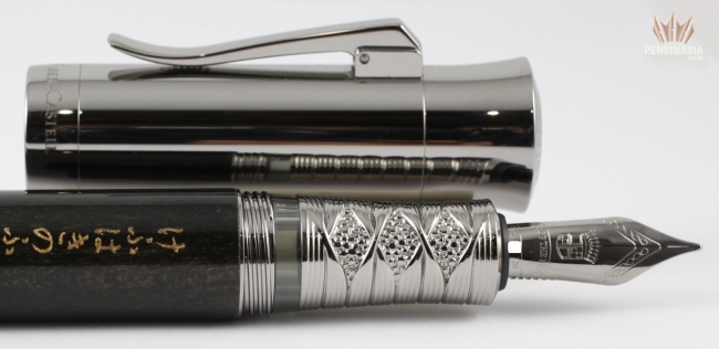 Graf von Faber-Castell Pen of the year 2019 Samurai placcata