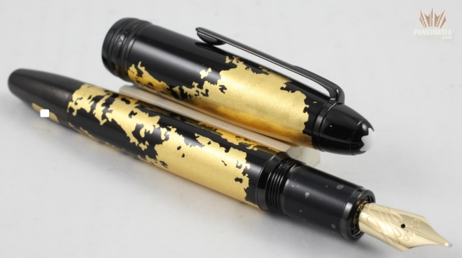 Montblanc Meisterstuck Fountain Pen - 146 Solitaire - Gold Leaf