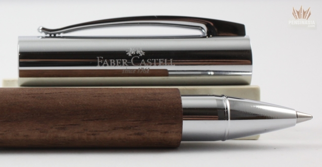 Faber Castell Ambition Walnut Wood Roller  Penworld » More than 10.000  pens in stock, fast delivery