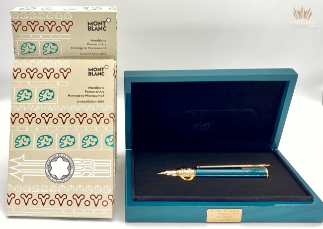 montblanc - stylo plume (m) patron of art hommage à victoria limited  edition 4810