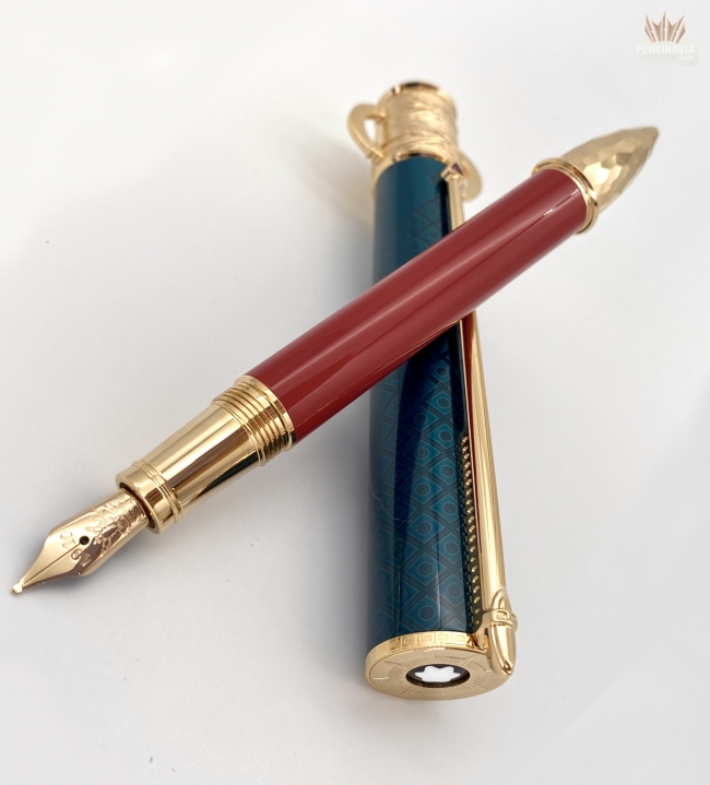 montblanc - stylo plume (m) patron of art hommage à victoria limited  edition 4810