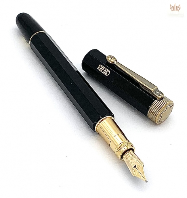 Montblanc heritage egyptomania special online edition black fountain pen