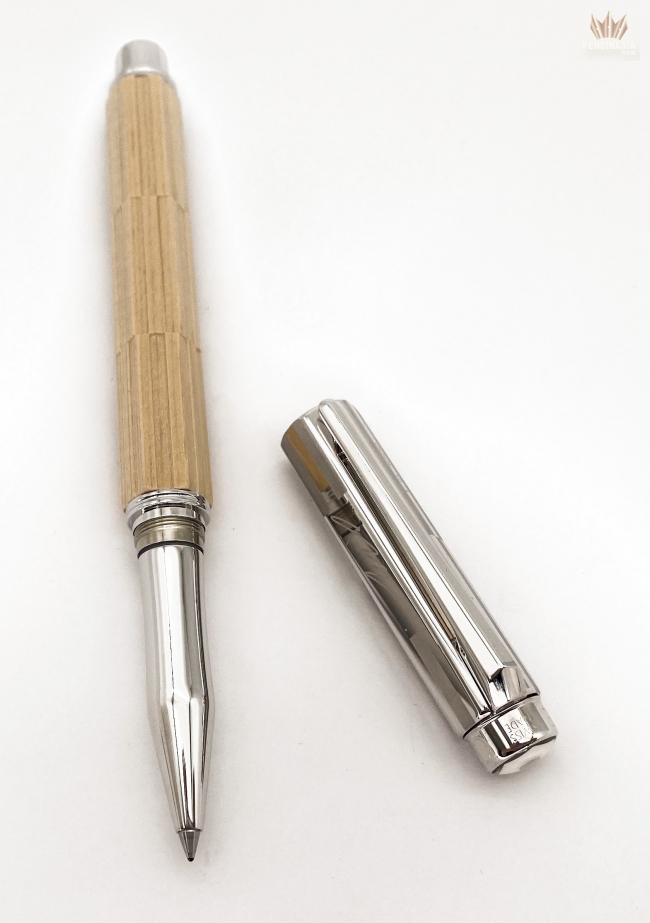 kengo kuma collaborates with caran d'ache to create wood and