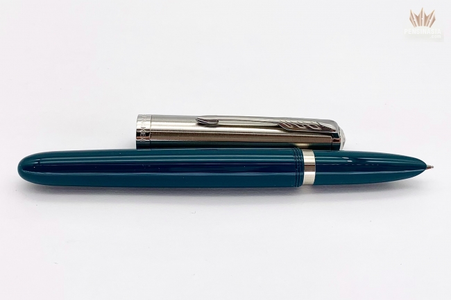 Parker 51 Black with Chrome Trim Ballpoint Pen