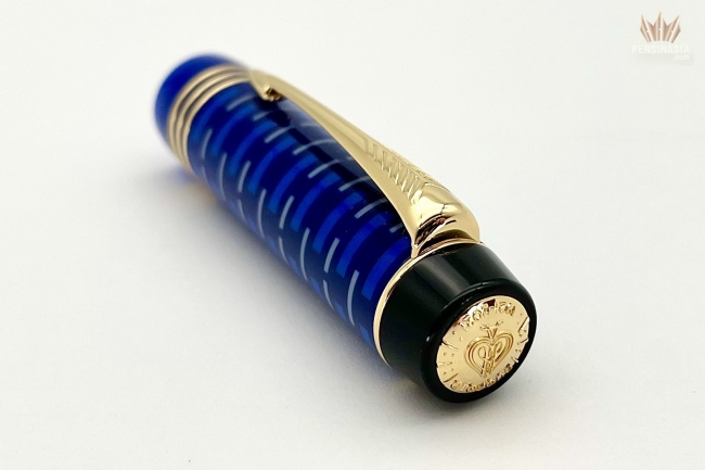 Stylo plume Parker Duofold 100e Anniversaire Lapis Lazuli