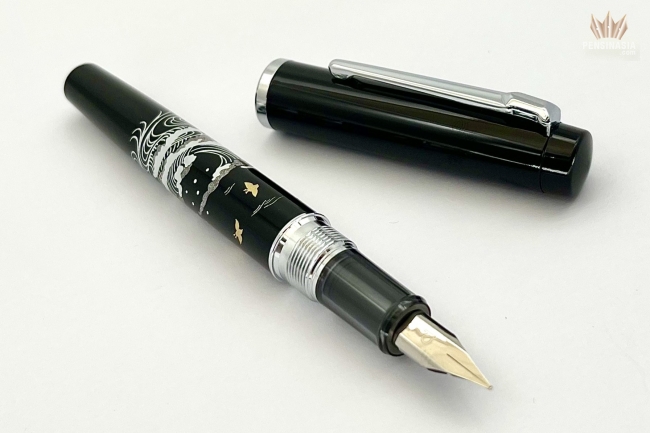 Platinum Preppy WA Modern Maki-e Fountain Pen - Black Ink, Office  Stationery