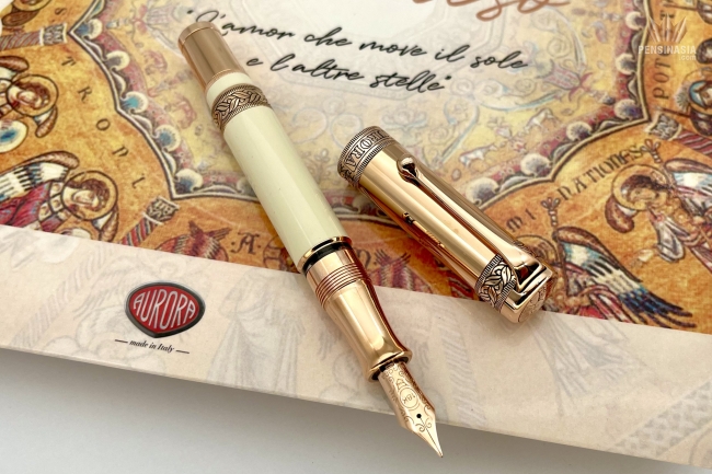 Aurora Fountain Pen Optima Brasil 500 Years, Green And Gold, Limited  Edition