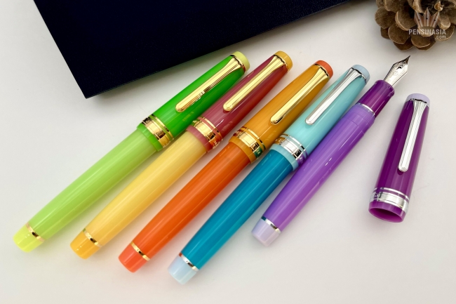 Sailor Pro Gear Fountain Pen Gin Cocktail Series Exclusive 5 Pen Set