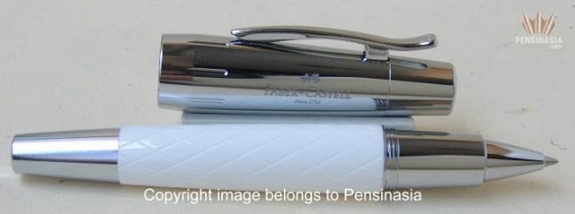 Faber-Castell 148215 Emotion Pearwood Dark Brown Rollerball Pen